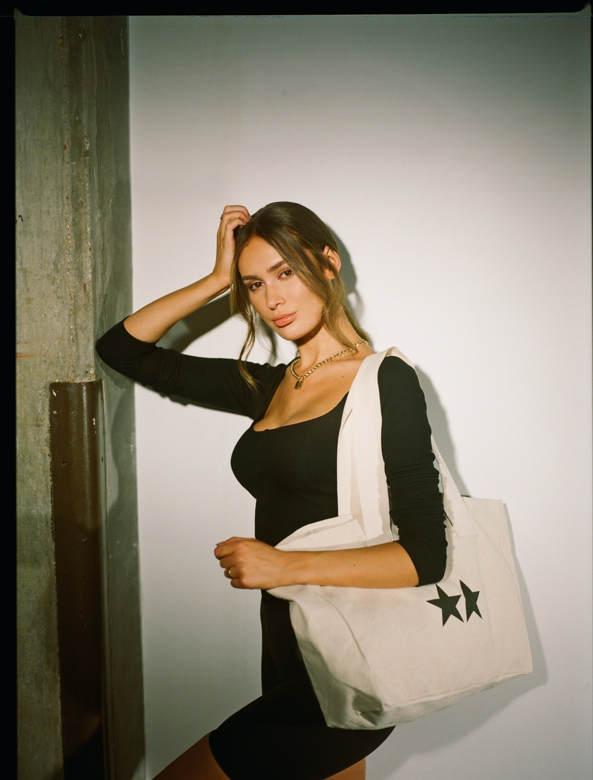 Grace Long Sleeve Top / Black