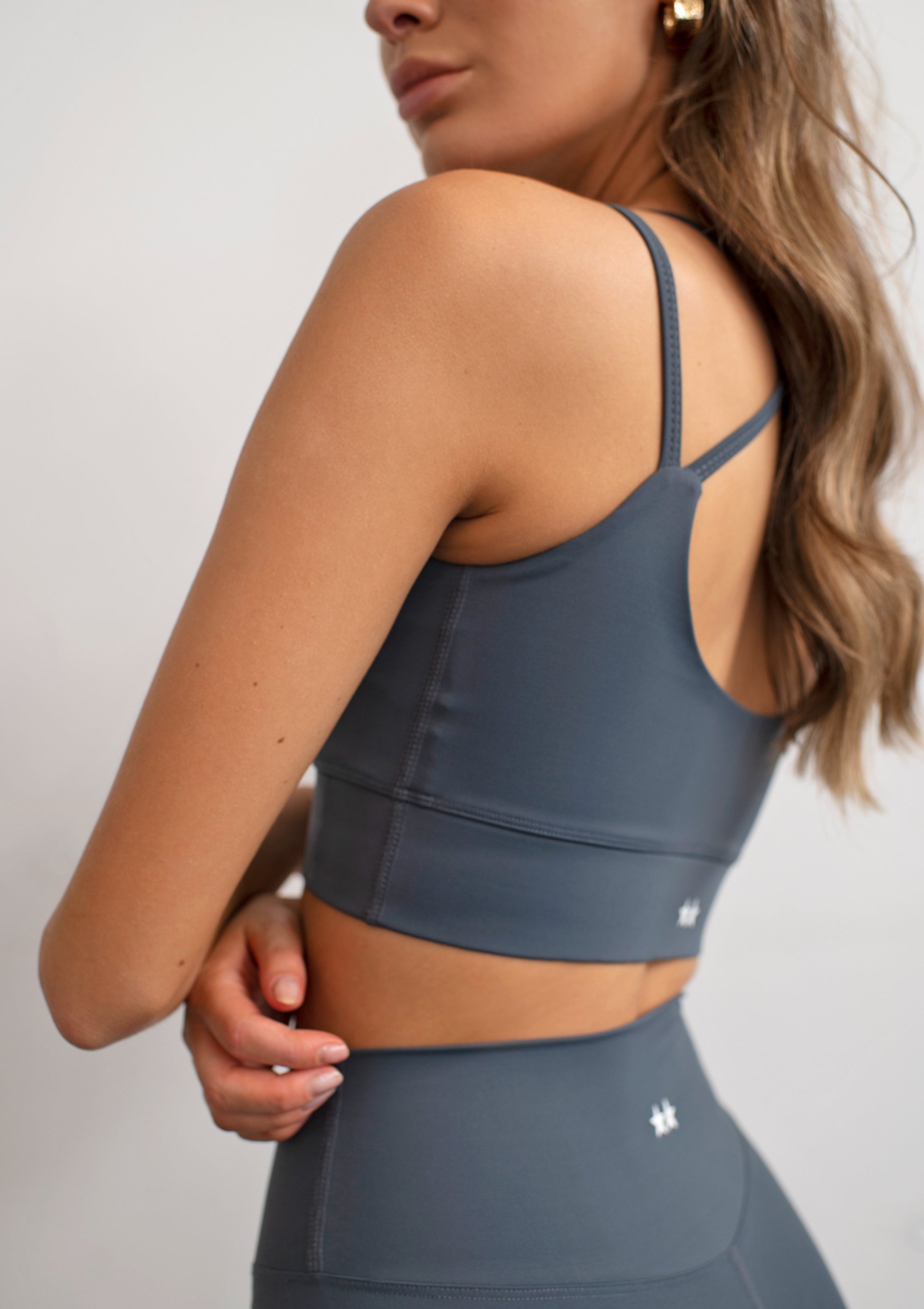 Lotte Sports Bra / Asphalt Blue