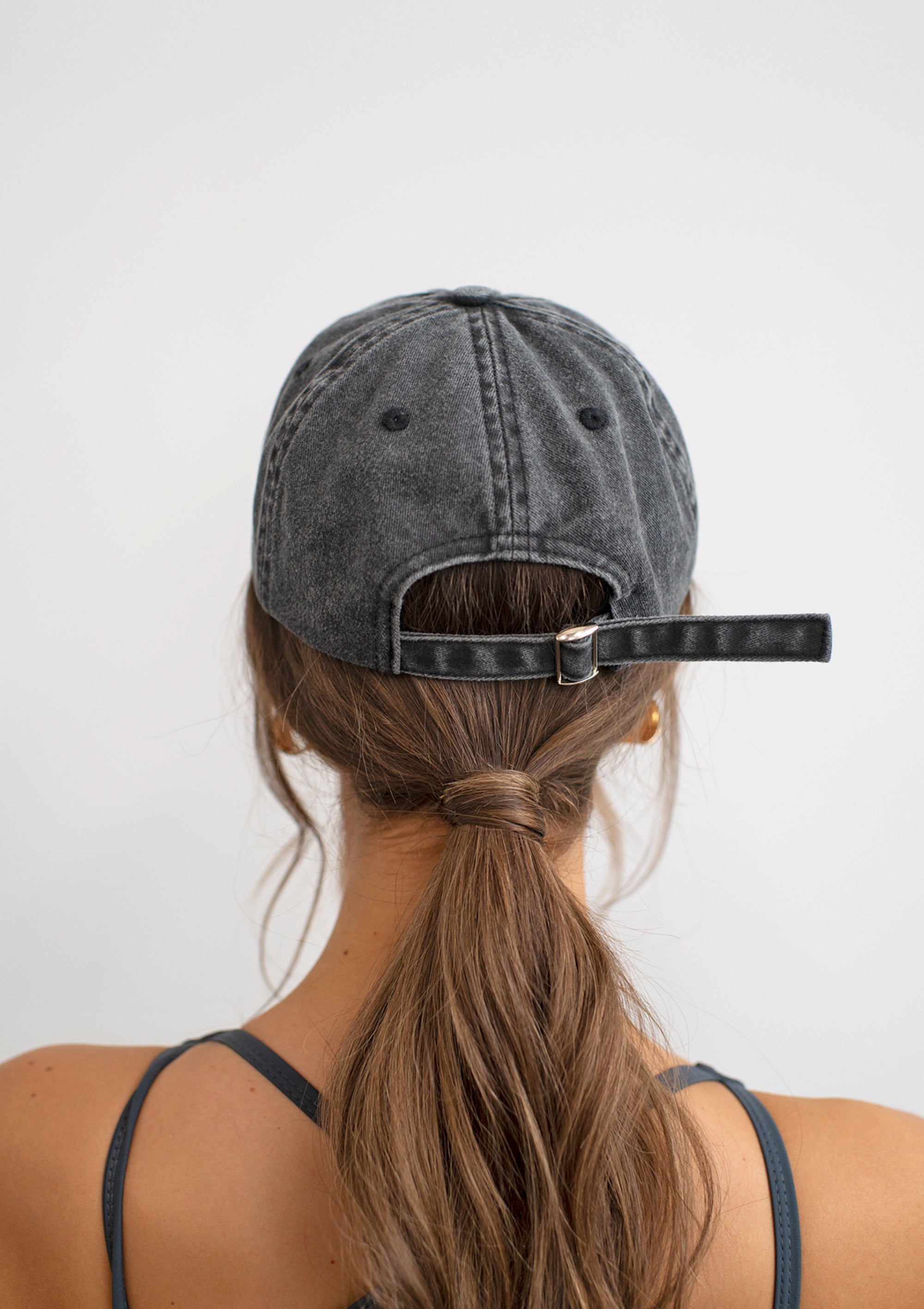 Twin Star Cap / Washed Black