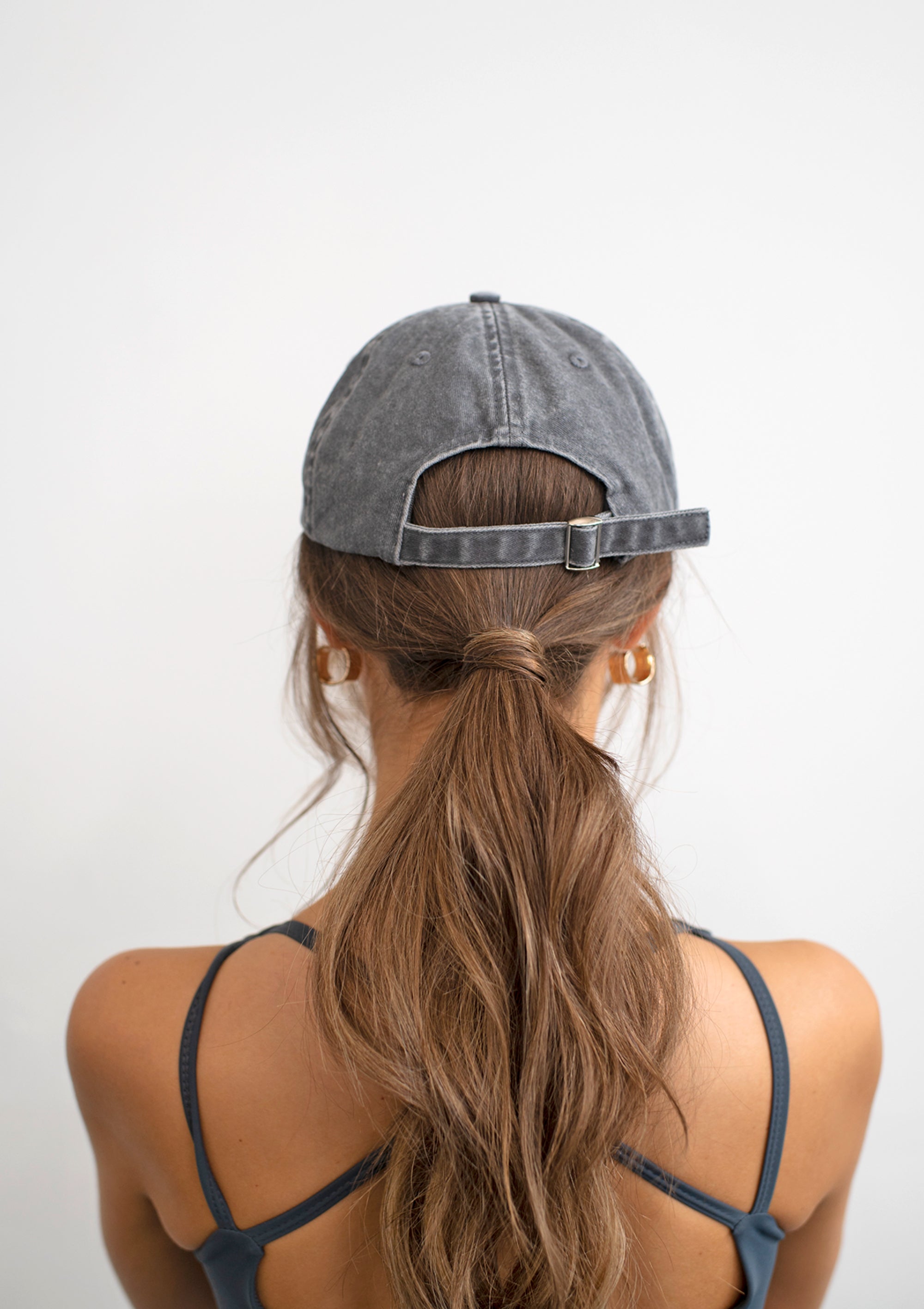 Twin Star Cap / Washed Grey