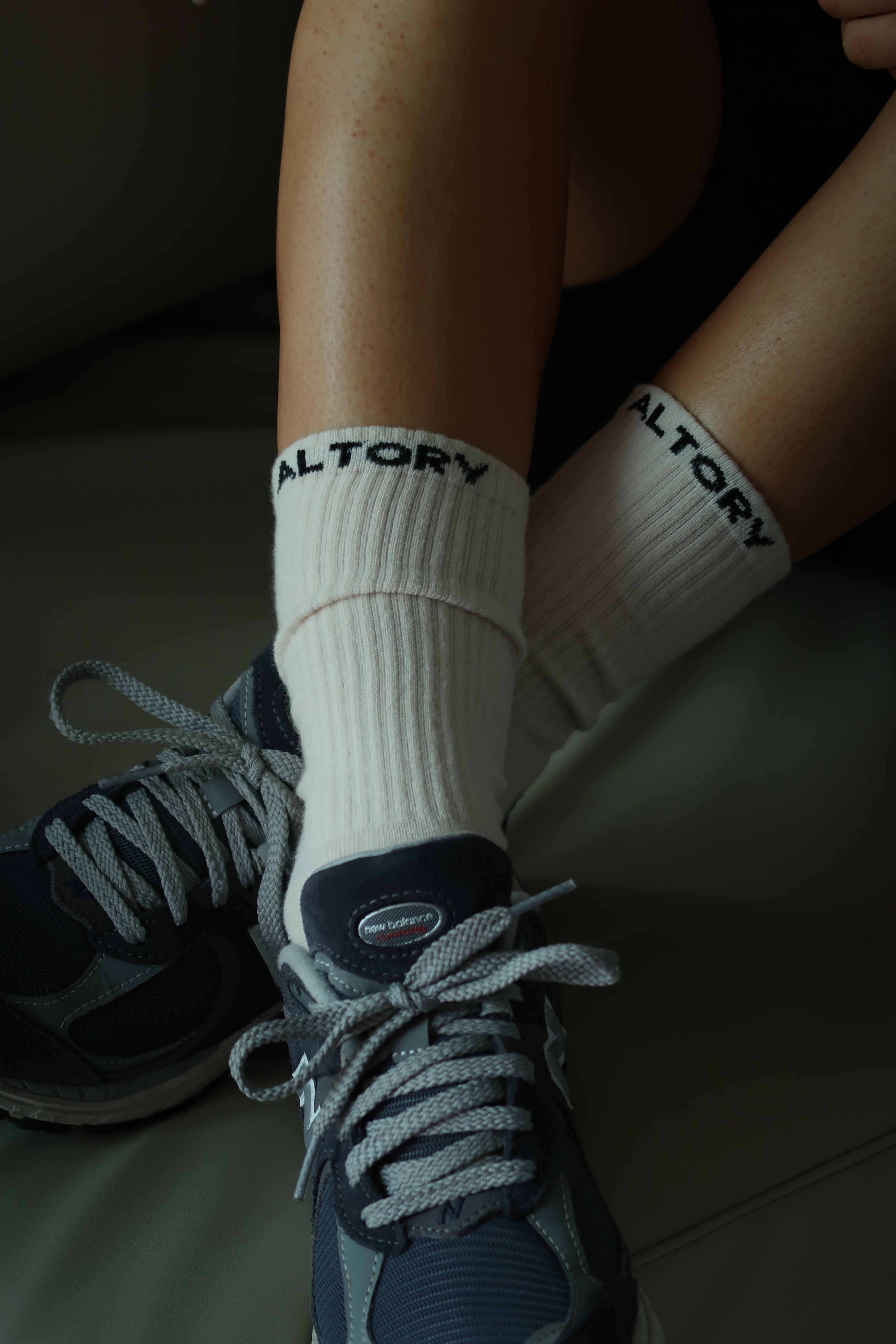 Crew Socks / White
